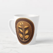 Koffiekop  latte mok (Linkerhoek)