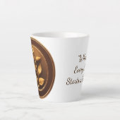 Koffiekop  latte mok (Voorkant)