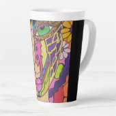 Koffiekop Latte Mok (Rechterhoek)
