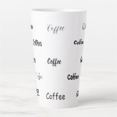 Koffiekop Latte Mok (Voorkant)