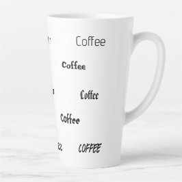 Koffiekop Latte Mok