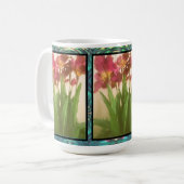 Koffiekop - Lieflijke Iris Koffiemok (Voorkant links)