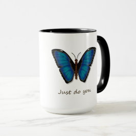 Koffiekop met Blauwe Vlinder Mok