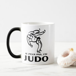 Koffiekop met Judo-motief Magische Mok