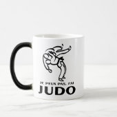 Koffiekop met Judo-motief Magische Mok (Links)