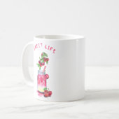 Koffiekop met Kersencocktail Koffiemok (Voorkant links)