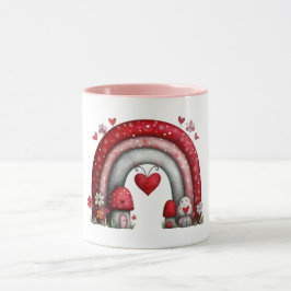Koffiekop met Quilted Love Regenboog Mok