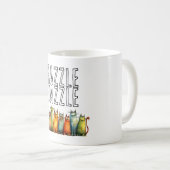 Koffiekop met Razzle Dazzle Koffiemok (Voorkant rechts)
