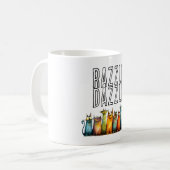 Koffiekop met Razzle Dazzle Koffiemok (Voorkant links)
