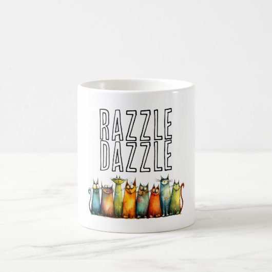 Koffiekop met Razzle Dazzle Koffiemok (Center)