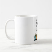 Koffiekop met Razzle Dazzle Koffiemok (Links)