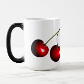 Koffiekop met rode kersen magische mok (Links)