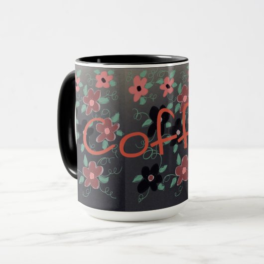 Koffiekop Met Stijl Mok (Voorkant links)