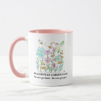 Koffiekop met tuindesign mok