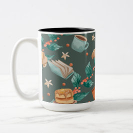 Koffiekop ontwerp  tweekleurige koffiemok