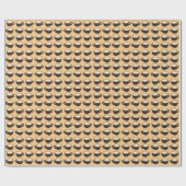 Koffiekop Patroon Cadeaupapier (Vlak)