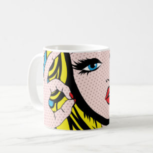 Koffiekop - Pop Art O-K Koffiemok