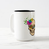 Koffiekop Tweekleurige Koffiemok (Voorkant links)