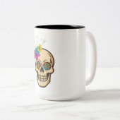 Koffiekop Tweekleurige Koffiemok (Voorkant rechts)