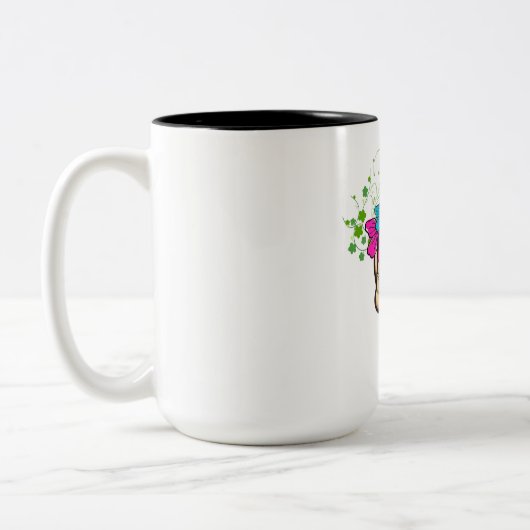 Koffiekop Tweekleurige Koffiemok (Links)