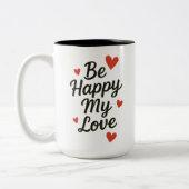 Koffiekop Tweekleurige Koffiemok (Links)