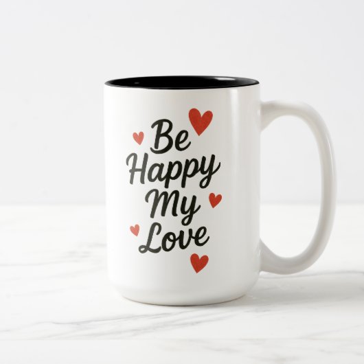 Koffiekop Tweekleurige Koffiemok (Rechts)