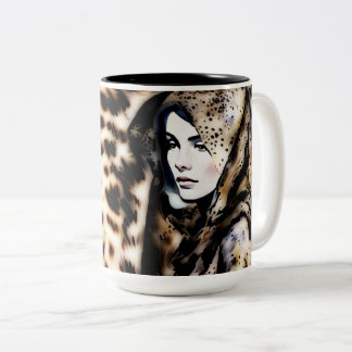 Koffiekop Tweekleurige Koffiemok