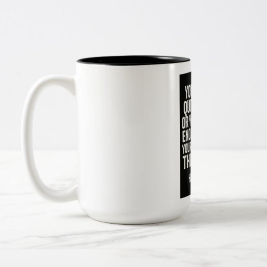 Koffiekop Tweekleurige Koffiemok (Links)