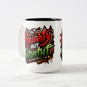 Koffiekop Tweekleurige Koffiemok (Voorkant links)