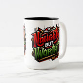 Koffiekop Tweekleurige Koffiemok (Voorkant rechts)