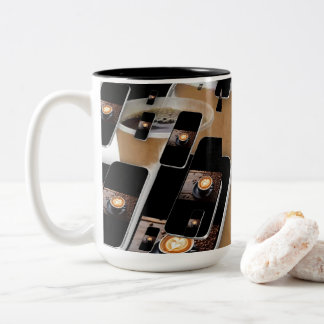 Koffiekop Tweekleurige Koffiemok