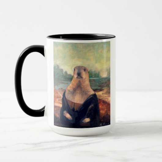Koffiekop van de Marmot Lisa Mok (Links)