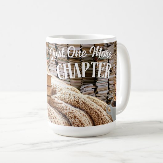 koffiekop voor boekenliefhebbers koffiemok (Voorkant rechts)