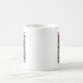 Koffiekop voor lezers, een boekenwurm | koffiemok (Center)