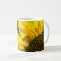 Koffiekop - Zonnebloem Elegantie