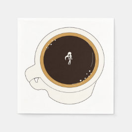 Koffiekopduiker Servet