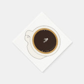 Koffiekopduiker Servet (Hoek)