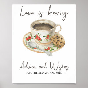 Koffiekopje - Advies en wensen voor Passen getrouw Poster