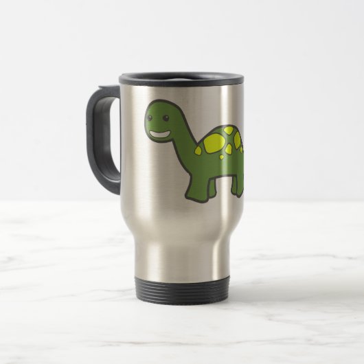 koffiekopje BRONTOSAURUS Reisbeker (Voorkant links)