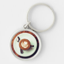 Koffiekopje cappuccino bruin wit latte