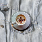 Koffiekopje en koffie met saucer ronde button 4,0 cm (In situ)