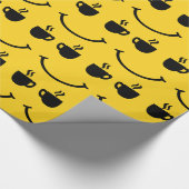 Koffiekopje Glimlach Cadeaupapier (Hoek)