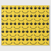 Koffiekopje Glimlach Cadeaupapier (Vlak)