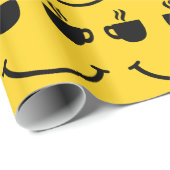 Koffiekopje Glimlach Cadeaupapier (Rol Hoek)