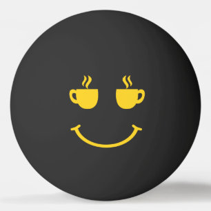 Koffiekopje Glimlach Pingpongbal