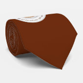 Koffiekopje glimlachen stropdas (Opgerold)