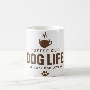 Koffiekopje Hond Leven Mok voor Hondenliefhebbers