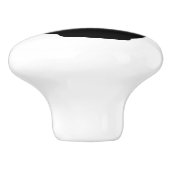 Koffiekopje Icoon met stoom Keramische Knop (Zijkant)