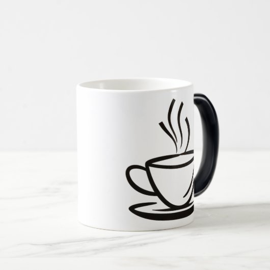 Koffiekopje illustratie. II Magische Mok (Voorkant rechts)