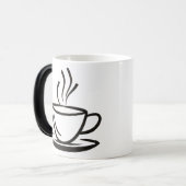 Koffiekopje illustratie. II Magische Mok (Voorkant links)